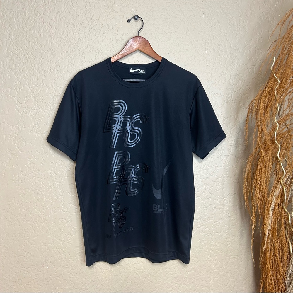 Nike Blue Ribbon Sports Comme de Garçons black shirt AD2020 men’s XL